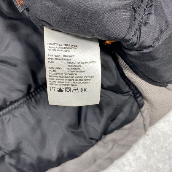 Timberland Pro Rain Repel ThermoLite Vest Men’s XXL Gray Insulated Workwear - Picture 12 of 13